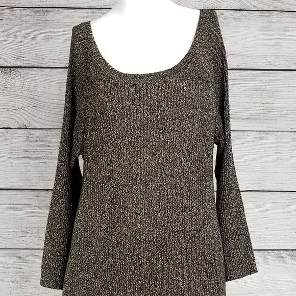 NWT Worthington XL Shift Bodycon Dress Ribbed knit - Picture 3 of 8